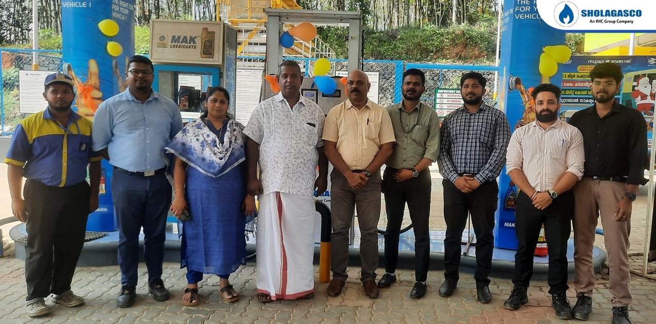 Inauguration of DBS station at Thomas Karamayil Fuels (BPCL) in Kanjirapally, Kottayam