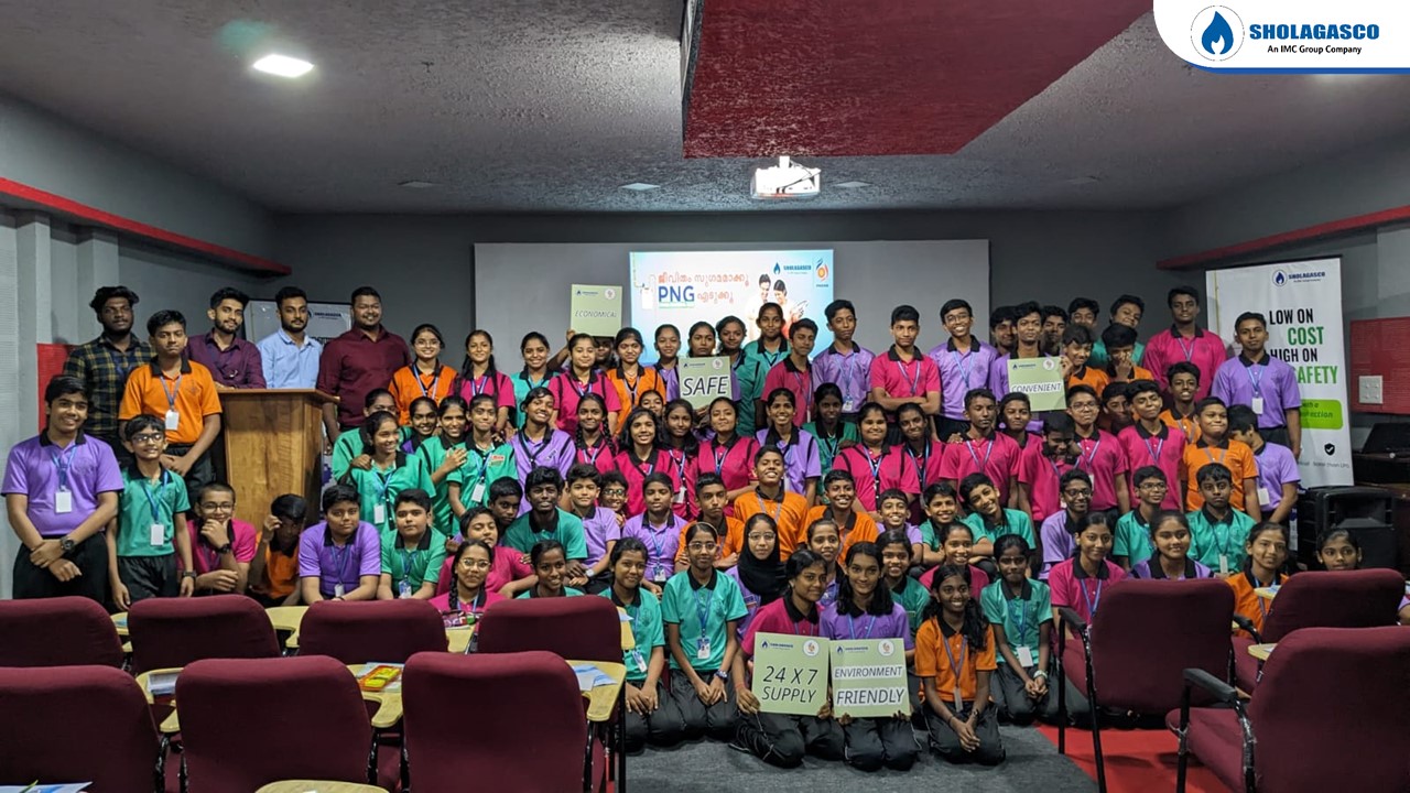 Awareness program on Piped natural gas to students of St. Alphonsa School, Kudamaloor, Kottayam.