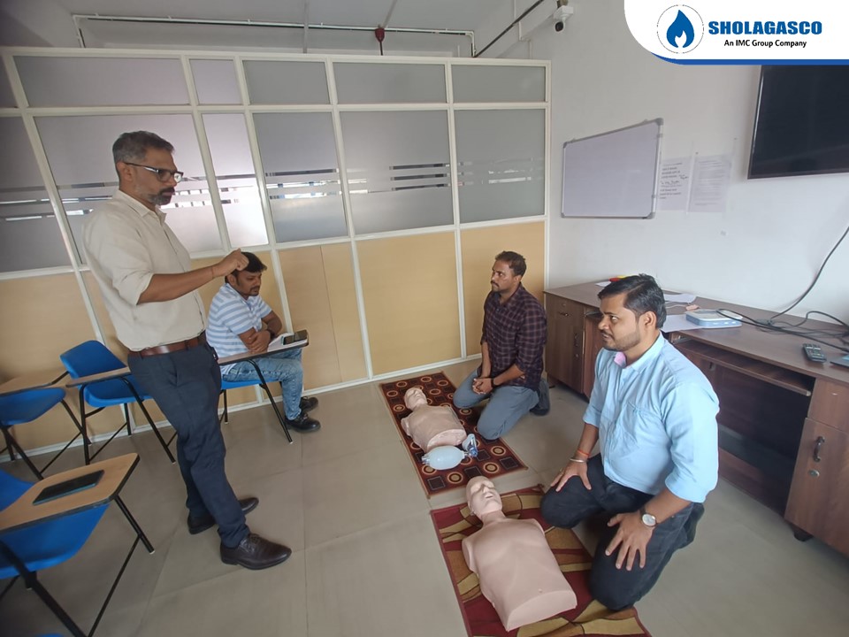 First aid training to SPL employees