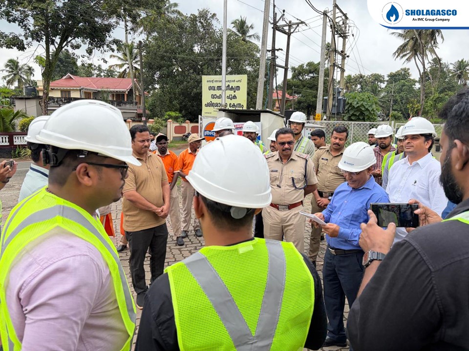 Level- II Mock drill conducted at St. Thomas Fuels, Kanakkary, Kottayam